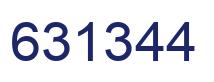 Número 631344 imagen azul