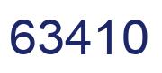 Número 63410 imagen azul
