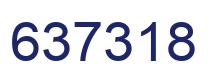 Número 637318 imagen azul