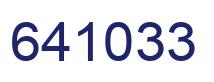 Número 641033 imagen azul