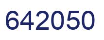 Número 642050 imagen azul