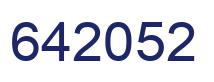 Número 642052 imagen azul