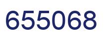 Number 655068 blue image