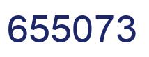 Number 655073 blue image