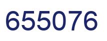 Number 655076 blue image