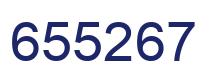 Número 655267 imagen azul