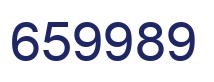 Número 659989 imagen azul