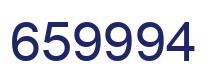Número 659994 imagen azul