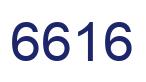 Number 6616 blue image