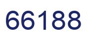 Número 66188 imagen azul