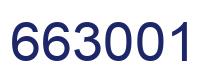 Número 663001 imagen azul