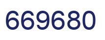 Número 669680 imagen azul
