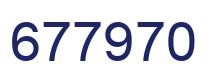 Número 677970 imagen azul