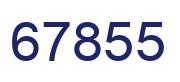 Number 67855 blue image