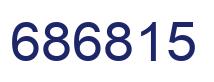 Número 686815 imagen azul