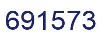 Number 691573 blue image