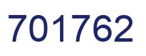 Número 701762 imagen azul