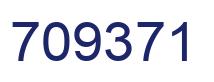 Number 709371 blue image