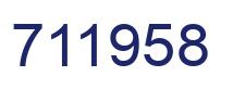 Número 711958 imagen azul