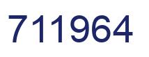 Número 711964 imagen azul