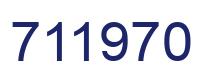 Número 711970 imagen azul