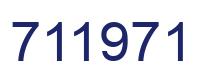 Número 711971 imagen azul