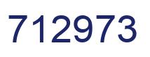 Número 712973 imagen azul