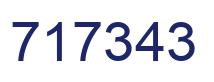 Número 717343 imagen azul