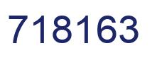 Número 718163 imagen azul