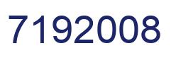Número 7192008 imagen azul