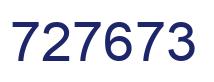 Número 727673 imagen azul