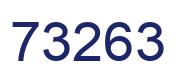 Number 73263 blue image