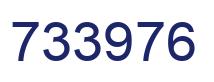 Number 733976 blue image