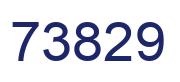 Number 73829 blue image