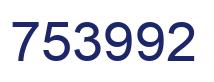 Número 753992 imagen azul