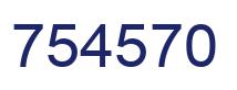 Número 754570 imagen azul