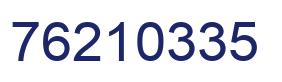 Número 76210335 imagen azul