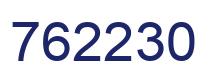 Número 762230 imagen azul