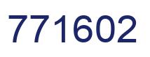 Número 771602 imagen azul