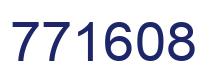 Número 771608 imagen azul