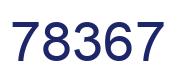 Number 78367 blue image