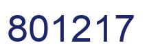 Número 801217 imagen azul
