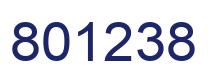 Número 801238 imagen azul