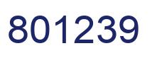 Número 801239 imagen azul