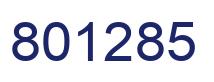Número 801285 imagen azul