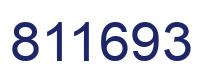 Número 811693 imagen azul