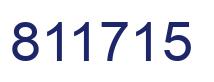 Número 811715 imagen azul