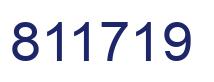 Número 811719 imagen azul
