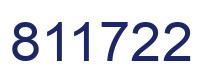 Número 811722 imagen azul