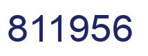Número 811956 imagen azul